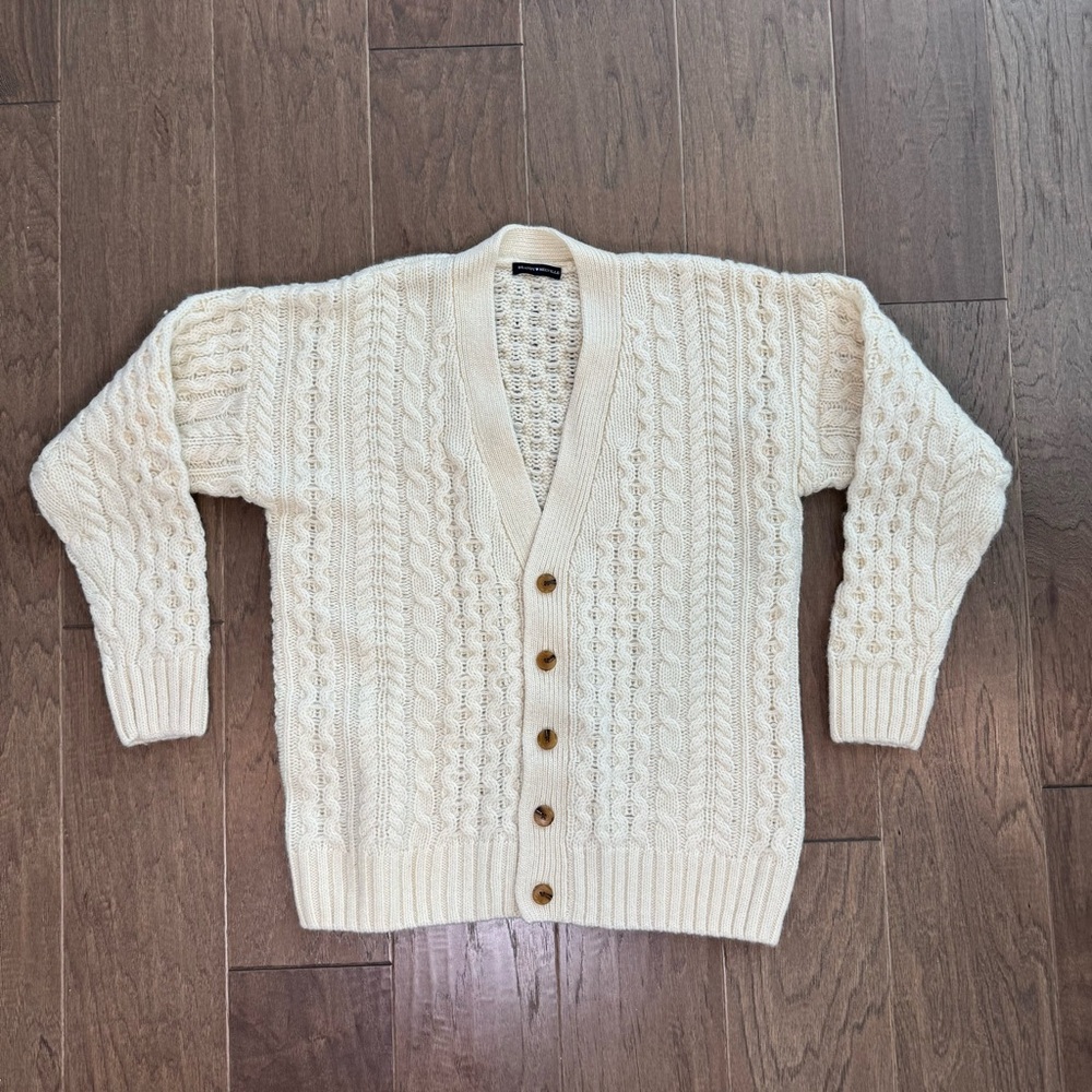 Brandy Melville Cream Knit Cardigan